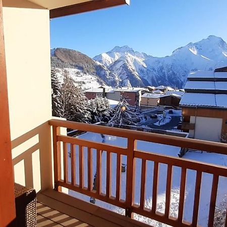 Charmant Studio 4 Pers Plein Centre Parking Prive Les Deux Alpes Dış mekan fotoğraf