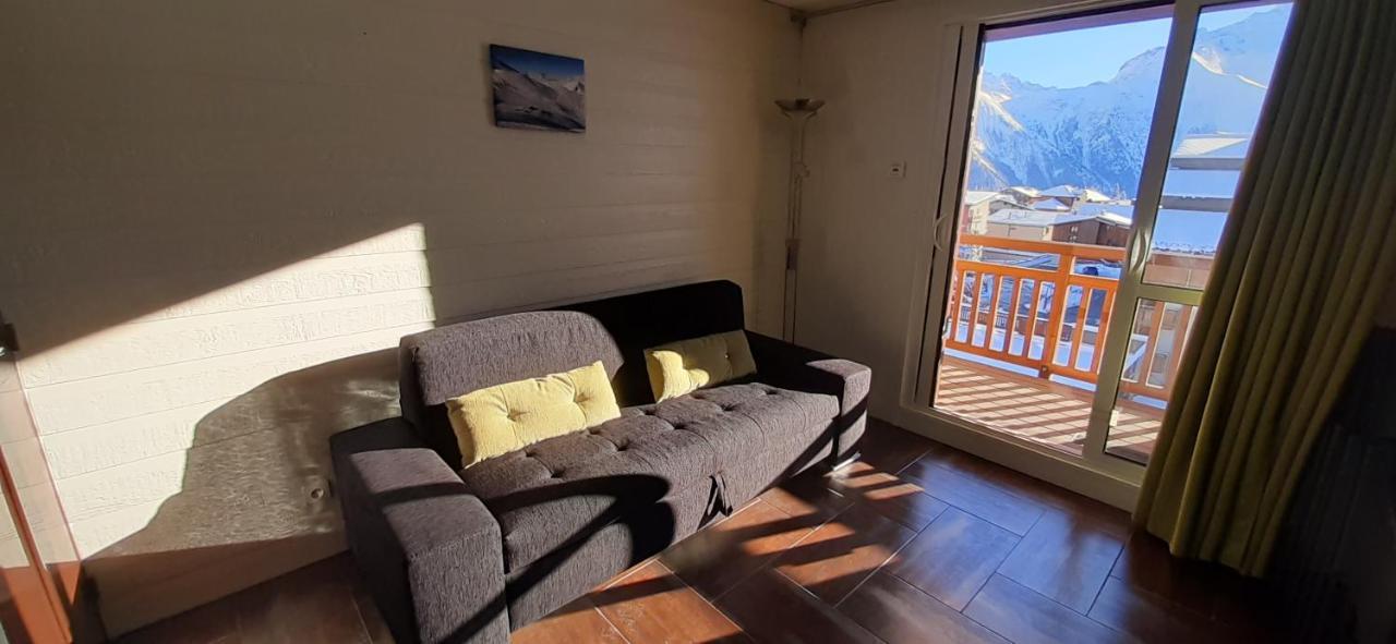 Charmant Studio 4 Pers Plein Centre Parking Prive Les Deux Alpes Dış mekan fotoğraf