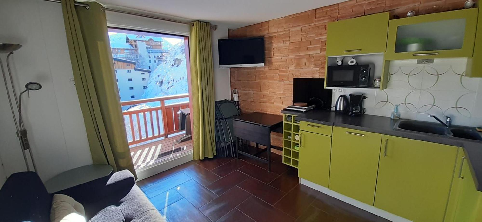 Charmant Studio 4 Pers Plein Centre Parking Prive Les Deux Alpes Dış mekan fotoğraf